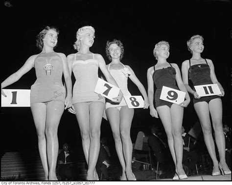 1950s bathing suit models